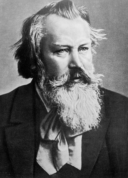Johannes Brahms van Austrian Photographer