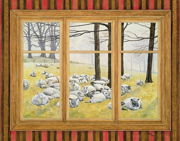 The Sheep Window van Ditz 
