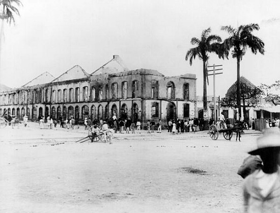 Scene at the Port of Spain, Trinidad van English Photographer