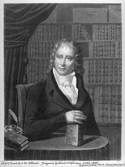 Henri Benjamin Constant de Rebecque (1767-1830) van Esbrard