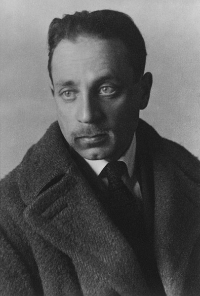 Rainer Maria Rilke (b/w photo)  van German Photographer (20th Century)