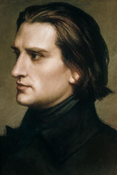 Franz Listz pastel by Marechal