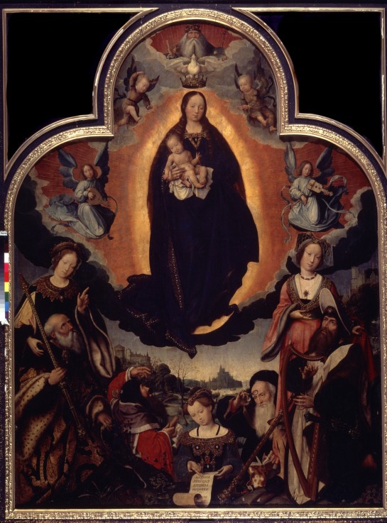 The Glorification of the Virgin van Provost
