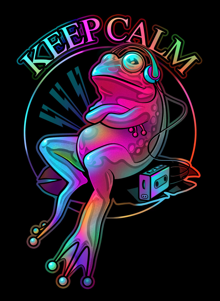 frog loves music van Adam Lawless