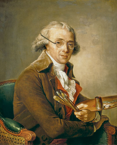 Portrait of Francois-Andre Vincent (1746-1816) van Adélaide Labille-Guiard