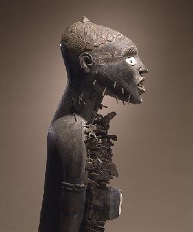 Nail Figure (nkisi n'kondi) Yombe, Congo