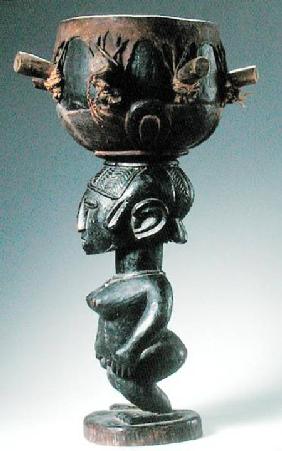 Baga Karyatiden Drum from Guinea