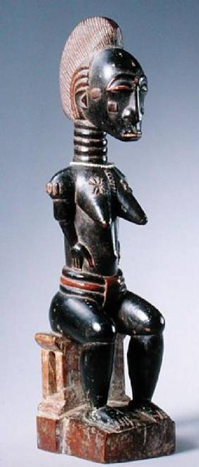 Baule Seated Female Figure