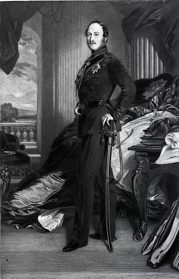 Prince Albert, after the painting of 1859 van (after) Franz Xavier Winterhalter