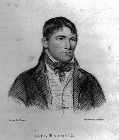 Jack Randall; engraved by Hopwood van (after) George Sharples