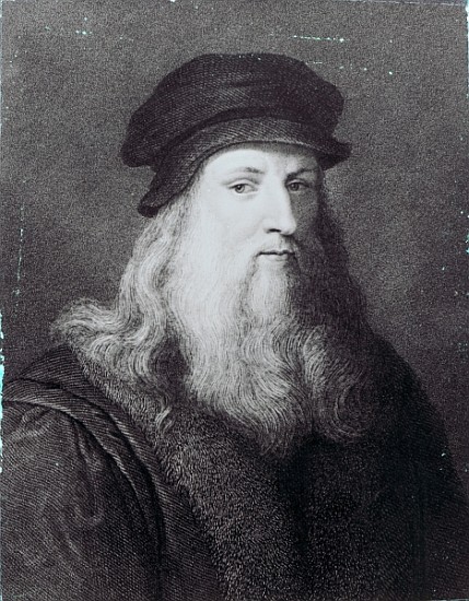 Leonardo da Vinci; engraved by Raphael Morghen van (after) Leonardo da Vinci