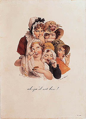 Ah! Qu''il est Bon!; engraved by Francois Seraphin Delpech (1778-1825) 1824-25 van (after) Louis Leopold Boilly
