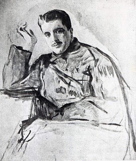 Serge Diaghilev van (after) Valentin Aleksandrovich Serov