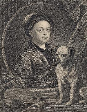 Self Portrait; engraved by J. Mollison