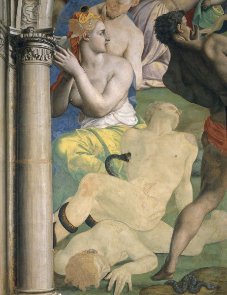 A.Bronzino, Brass Serpent, section van Agnolo Bronzino