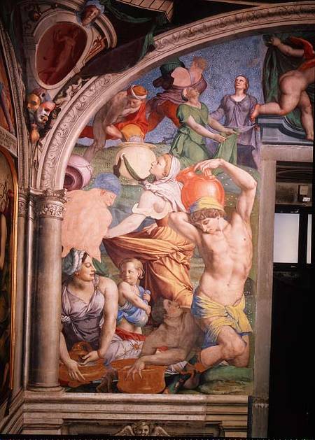 The Fall of Manna, from the Capella di Eleonora van Agnolo Bronzino