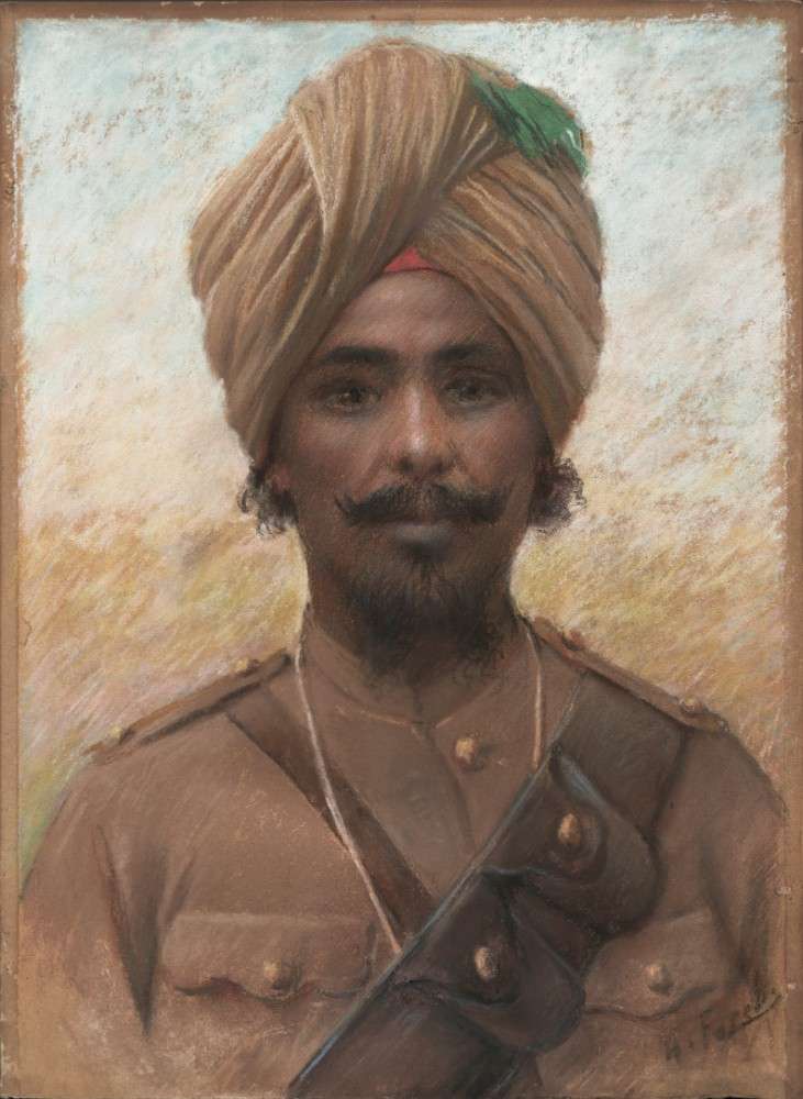 Guerre de 1914 - Hindou van Albert Fossard