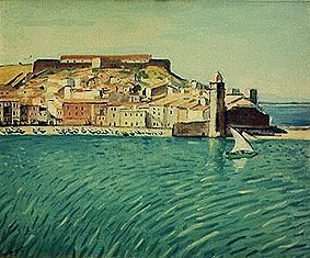 Blick auf Collioure van Albert Marquet