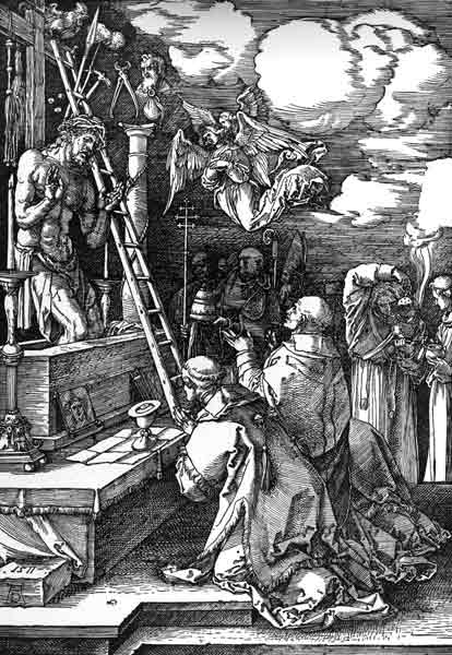 Dürer / Mass of St Georg / Woodcut van Albrecht Dürer