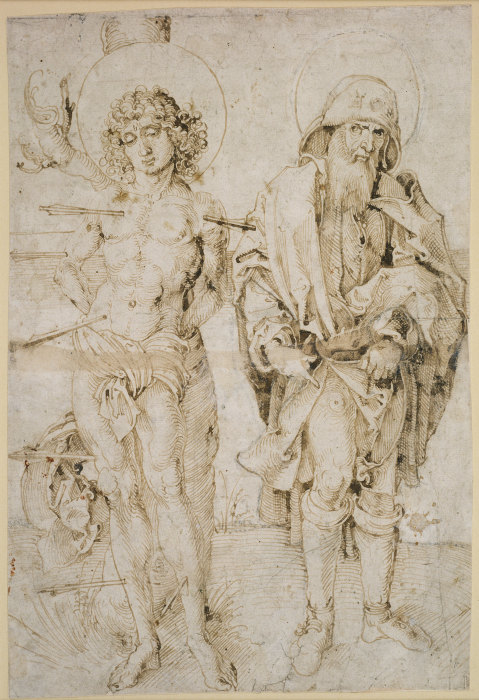 Die Heiligen Sebastian und Rochus van Albrecht Dürer