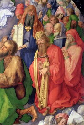 Landauer Altarpiece: King David, 1511 (panel) (detail of 68677)