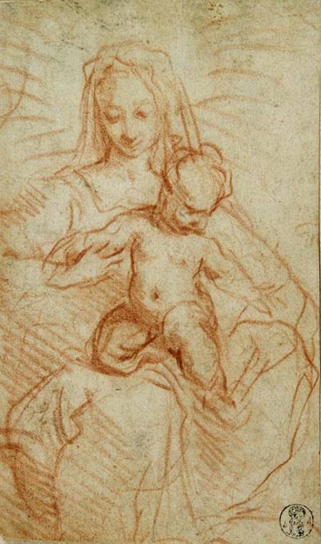 Madonna and Child van Alessandro di Agostino Casolani