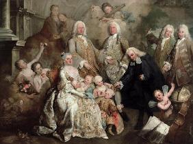 The Family of Procurator Luigi Pisani, 1758 (oil on canvas)