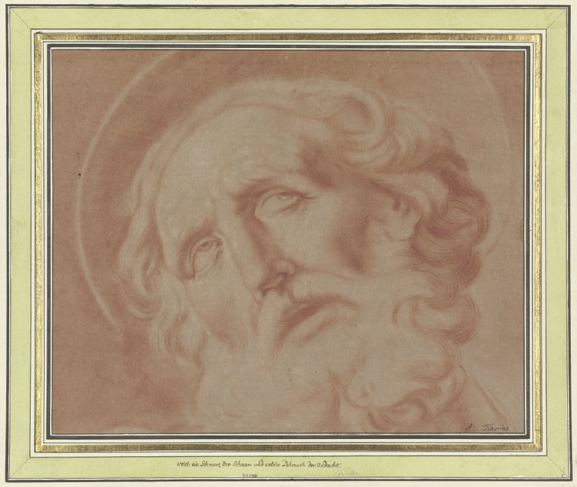 A saints head van Alessandro Tiarini