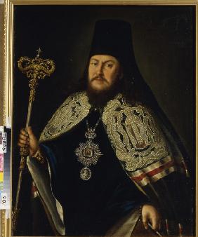 Portrait of Plato II (Levshin), the Metropolitan of Moscow (1737-1812)