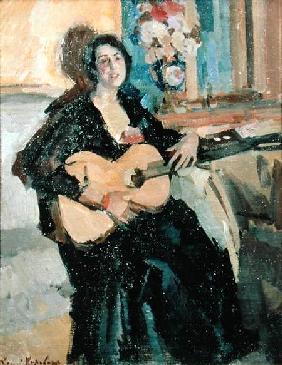 Lady with a Guitar