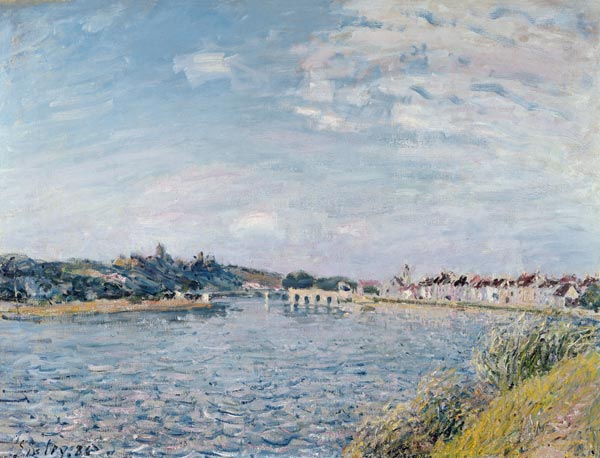 Landscape van Alfred Sisley