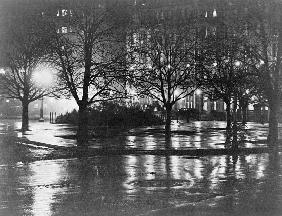 Reflections, night, New York