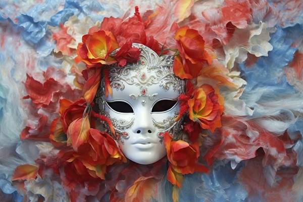 Venetiaans masker van Alida Jorissen