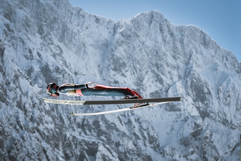 Ski jumping van Aljaž Pristov