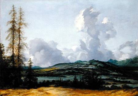 Hilly Landscape van Allaert van Everdingen