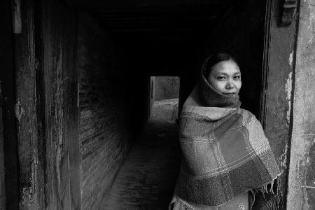 A Nepalese girl