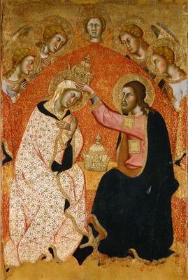 The Coronation of the Virgin (tempera on panel)