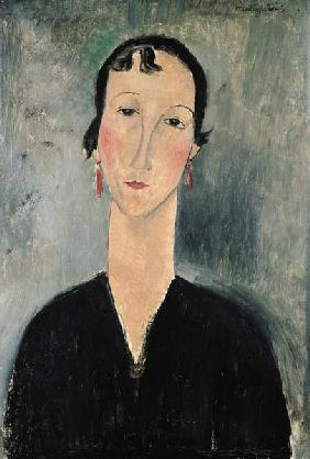 Woman with Earrings