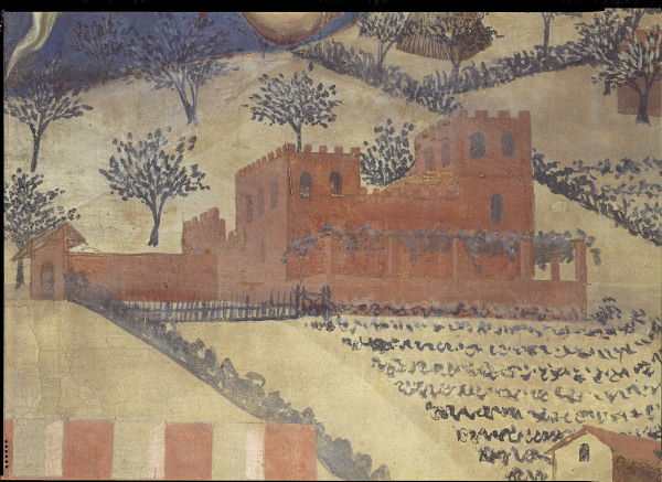 Buon Governo, Landscape van Ambrogio Lorenzetti