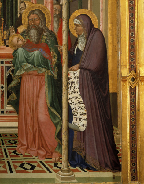 Presentation,Simeon u.Hanna van Ambrogio Lorenzetti