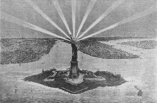 Statue of Liberty, from ''The Graphic'', 27th November 1875 van American School