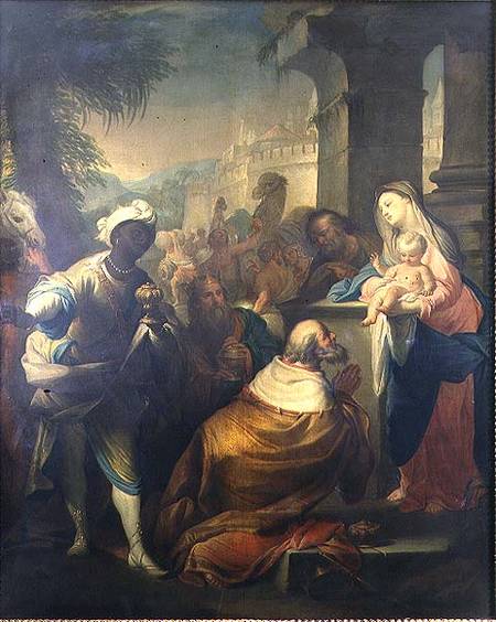 The Adoration of the Magi van Andrea Casali