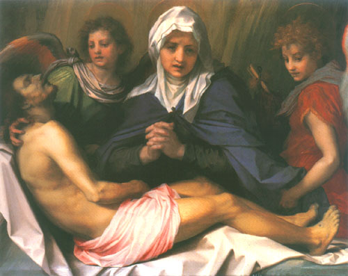 Die Beweinung Christi van Andrea del Sarto