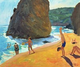 Morning, Platja dos Rosais, Costa Brava, 1997 (oil on canvas) 