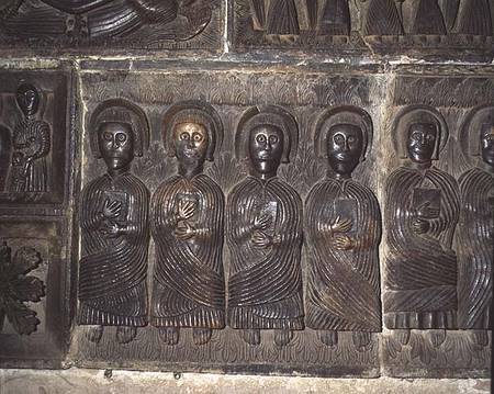 The ApostlesPre-Romanesque relief van Anoniem