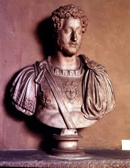 Bust of Lucius Aurelius CommodusRoman van Anoniem