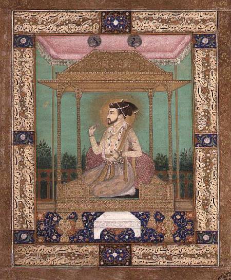 Emperor Khurram (Shah Jahan) (1592-1666)Jahangir Period van Anoniem