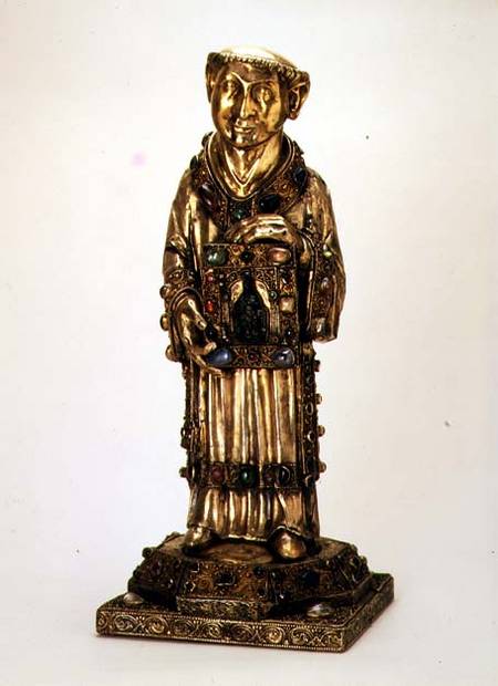 Figure reliquary of St. Stephen van Anoniem