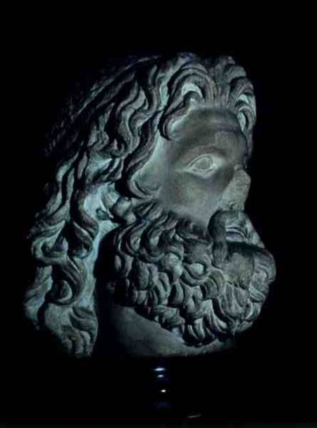 Head of Zeus found at Troy van Anoniem