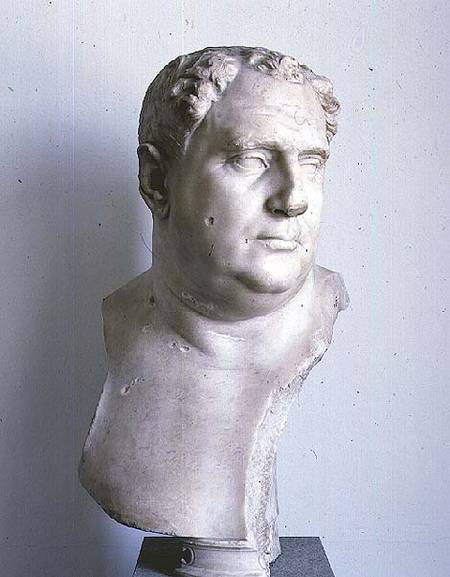 Portrait bust of VitelliusRoman van Anoniem